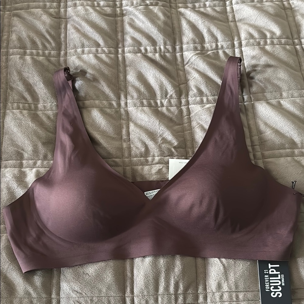 Forever 21 Brown Seamless Bra